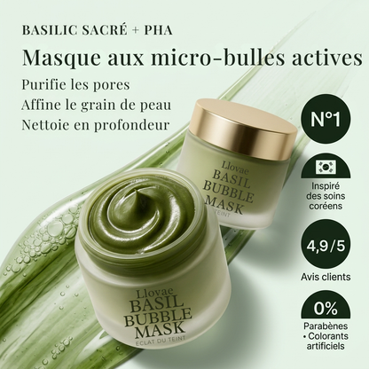 Basil Bubble Mask