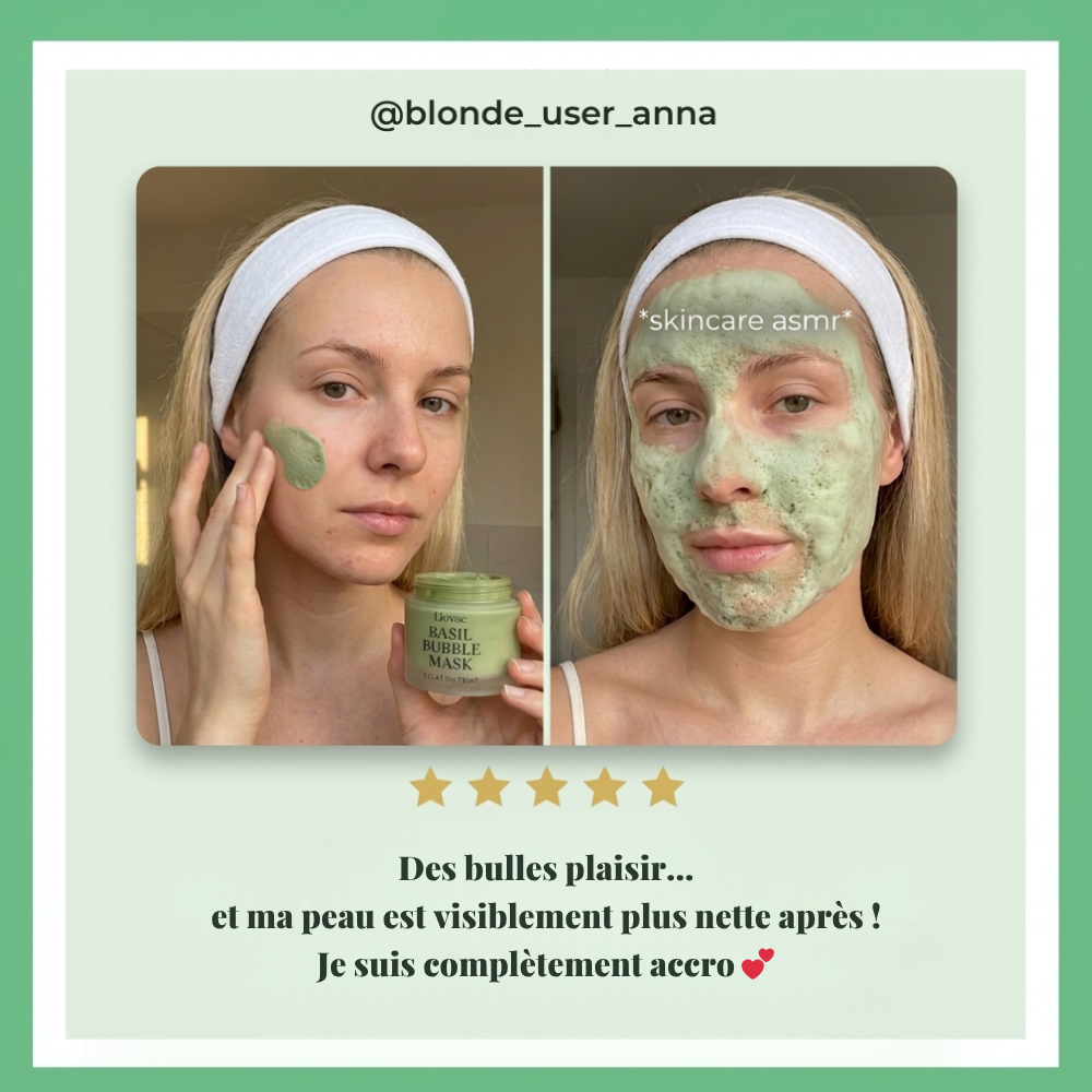 Basil Bubble Mask