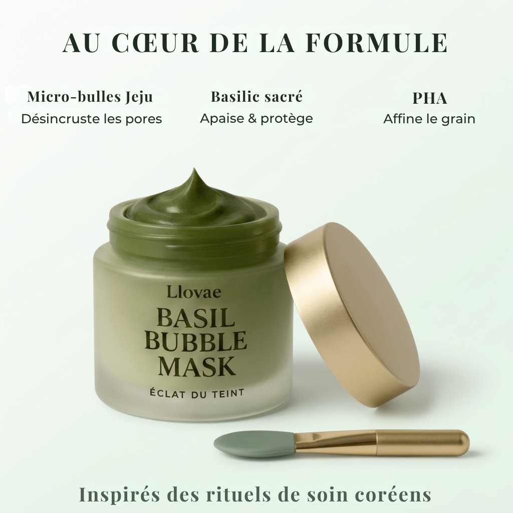 Basil Bubble Mask